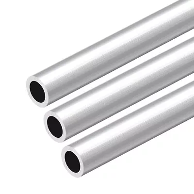 3pcs Aluminum Round Tube Seamless Aluminum Straight Tubing 300mm X 12mm X 8mm • $16.18