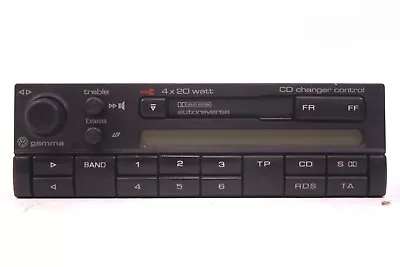 VW Gamma IV Car Radio Corrado Golf Polo Passat 3B0035186 A + Code *MC Defective • $106.93