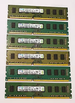 Samsung 4GB DDR3 1600MHz Desktop PC RAM ~~ PC3-12800U Memory 240 Pin 2Rx8 DIMM • £8.99