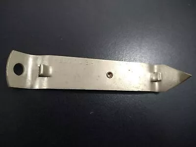 Vintage Heuck USA Can Bottle Opener With Magnet Stainless Steel 4  • $7.50