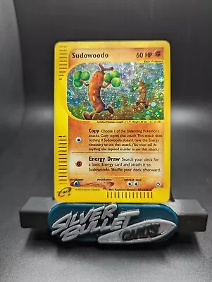 Pokemon Aquapolis Sudowoodo H24/H32 Holo Rare With SWIRLS!! • $21.50