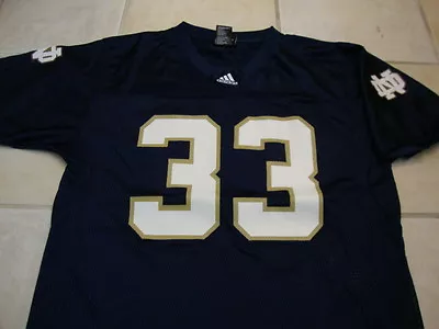 NCAA Notre Dame Fighting Irish College Fan Cam McDaniel Adidas Youth Jersey XL • $29.34