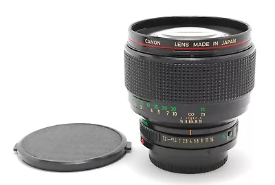 【N MINT+++】Canon New FD NFD 85mm F/1.2 L MF Portrait Lens From JAPAN • £739.99