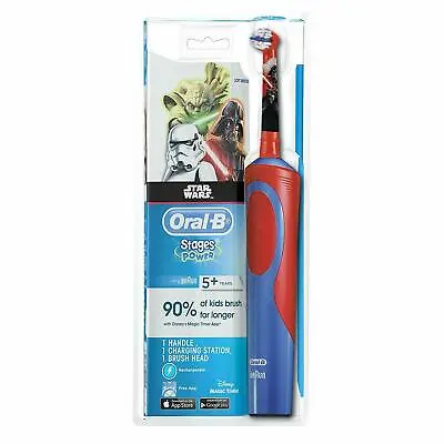 $30.95 • Buy Oral-B Stages Power Kids Electric Toothbrush Disney Star Wars