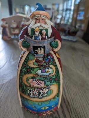 $34.99 • Buy Jim Shore 2006 Heartwood Creek Two By Two Santa C4005445 10 