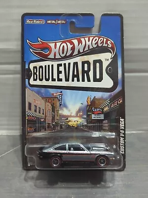 Hot Wheels Boulevard Underdogs Gray Custom V-8 Vega Real Riders Metal/Metal NIP • $17.99