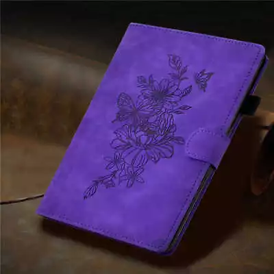 For Kindle Paperwhite 1 2 3 4 5/6/7/10/11th Gen Flower Leather Smart Case Cover • $16.49
