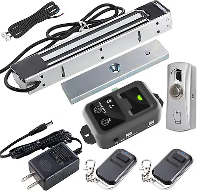 Outdoor 600lb Electric Magnetic Lock With Wireless Remote Control Kit • $157.90
