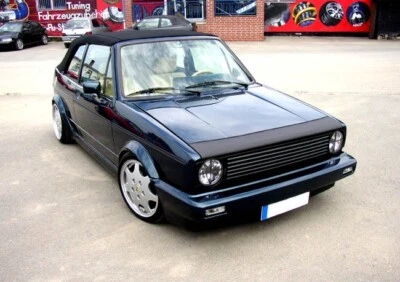 $79.90 • Buy VW Rabbit Golf Cabrio Pickup MK1 1 Euro Bra Hood Front End Cover Protector Mask-