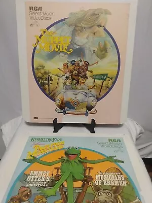 Lot Of 2 Movies - The Muppet Movie & Tales From MuppetLand - CED VideoDisc RCA  • $17.99