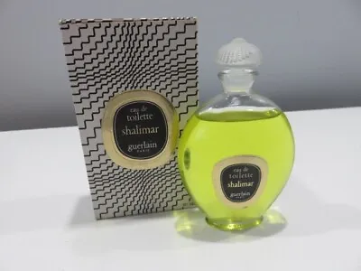 70's Guerlain Shalimar EDT Splash GOUTTE TEARDROP  Factice Dummy With Box # 382 • £38.01