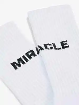 NAHMIAS Men's Miracle Slogan Cotton-blend Socks • $37.29