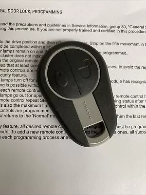 BRAND NEW VOLVO TRUCK 2-BUTTON KEYLESS ENTRY REMOTE FOB 21392420 W/program • $59.99