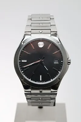 Movado 41mm SE Stainless Steel Watch 25297640 With Grey/Black Dial  No Box • $399.50