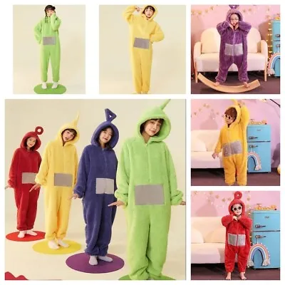 Teletubbies Jumpsuit Costume Kigurumi Pajamas Party Sports Day Book Week Cosplay • $35.99