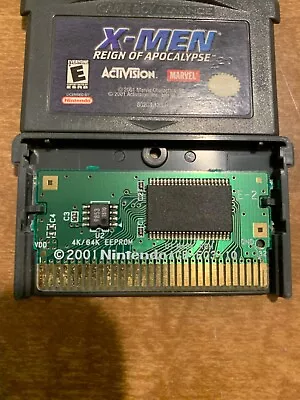 X-Men: Reign Of Apocalypse Nintendo Game Boy Advance *Cleaned & Tested* • $20