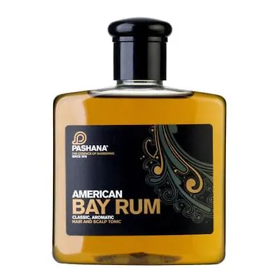 Pashana American Bay Rum 250ml Hair And Scalp Tonic  - UK STOCKIST • £11.95