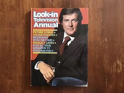 ROGER MOORE THE PERSUADERS LOOK-IN ANNUAL 1st UK ONLY H/B 1972 • £49.99