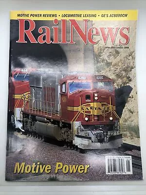PACIFIC RAIL NEWS - Magazine JANUARY 1999 Back Issue • $16.93