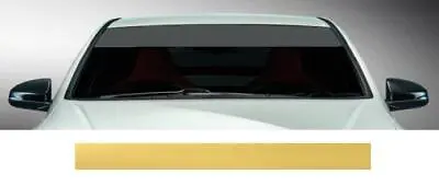 Matt GOLD Sun Visor Strip Racing Rally Touring Motorsport 15cm X 2m (B1a) M22 • £12.99