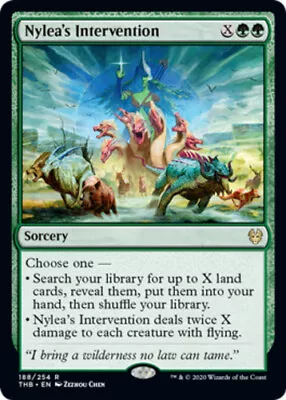 Nylea's Intervention Light Play English Magic The Gathering MTG Theros Beyond D • $0.99