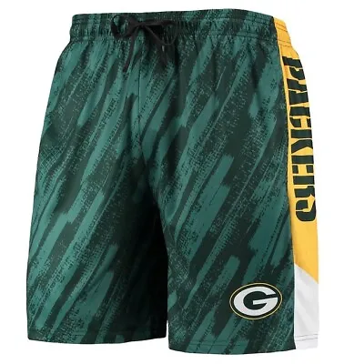 Green Bay Packers Static Mesh Sport Shorts - Nfl - Men - Free Shipping • $34