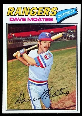 1977 Topps #588 Dave Moates NM • $1