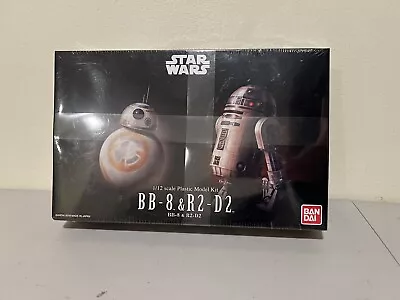 Star Wars Bandai Model Kit BB-8 And R2-D2 1/12 Scale • $25