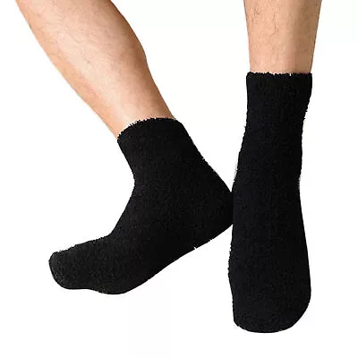 1 Pair Socks Breathable Thermal Warm Free Size Socks Coral Fleece • $8.28