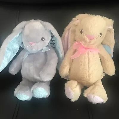 £4.50 • Buy Personalised Easter Bunny Rabbit Keepsake Bridesmaid New Baby Present Teddy