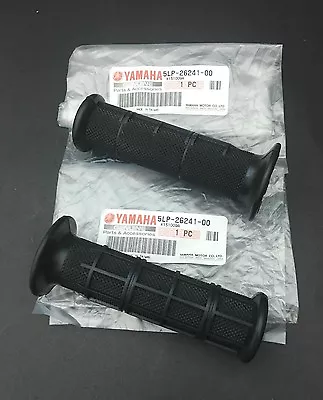 New OEM Yamaha Grips Raptor Grizzly Warrior Blaster Banshee YFZ 450 660 700 350 • $39.95