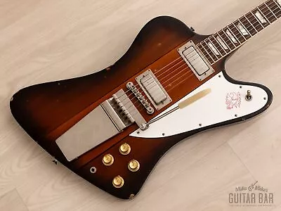 1977 Greco FB980 Firebird Vintage Guitar Sunburst W/ Vibrola Japan Fujigen • $2399.99