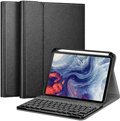 Keyboard Case For IPad Mini 6th Gen 2021 TPU Back Stand Cover W/Pencil Holder US • $14.59