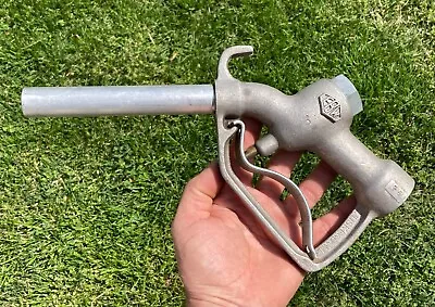 Vintage EBW Gas Pump Handle Nozzle Aluminum Made In USA Oil Service 402 • $20