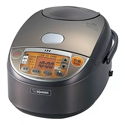 ZOJIRUSHI NP-VN10-TA 5-1/2-Cup Uncooked IH Rice Cooker And Warmer 1.0-Liter • £128.40