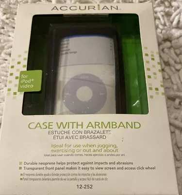 ACCURIAN For IPod Video Case ARMBAND Durable Neoprene Help Protect 4 Exercising • $9.95