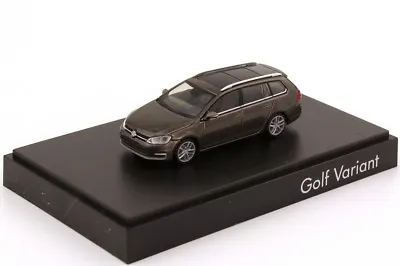 Rare Vw Golf 7 Vii 5g Gt Highline Estate Variant Grey 1:87 Rietze (dealer Model) • $86.97