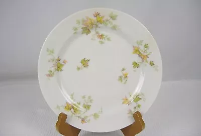 Vintage 10  Haviland Limoges France Autumn Leaf Leaves Dinner Plate Nice • $8