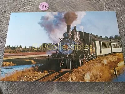 P3CBB Train Or Station Postcard Railroad RR EDAVILLE RR ENGINE NO 7 S CARVER • $6.27