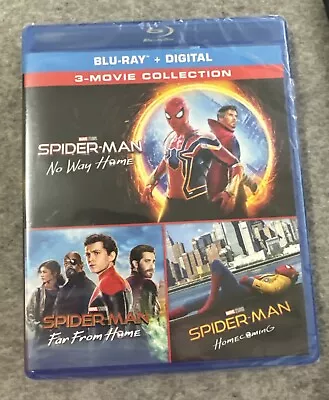 Spider-Man 3-Movie Collection (Blu-Ray Disc+Digital Code) New(other) No Way Home • $14.95