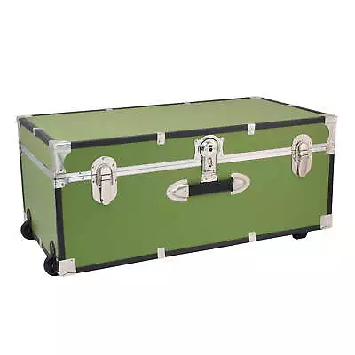 Seward Explorer 30  Trunk With Wheels & Lock Olive Grove Dorm Storage Essentials • $72.24