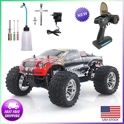 $333.99 • Buy RC Car Two Speed 4wd Off Road Monster Racing Truck Remote Control 1:10 Scale