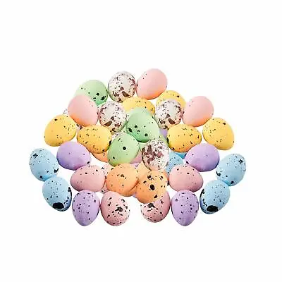 Easter 36 Speckled Egg Decorations 3cm Bonnet Making Arts And Crafts • £3.98