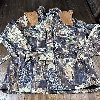 Gary Nesse Size XL Camo Mossy Oak  The Ultimate  Hunting Jacket Converts To Vest • $85