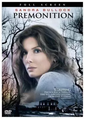 £23.07 • Buy Premonition DVD Drama (2007) Sandra Bullock Quality Guaranteed Amazing Value