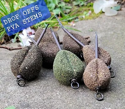 5 X Drop Off Inline Leads With Pva Bag Stems • £11.49