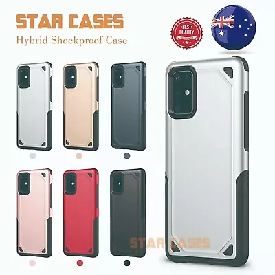Fr Samsung S9 S10 S21 Ultra S20Plus Note Shockproof Heavy Duty Case Bumper Cover • $9.99