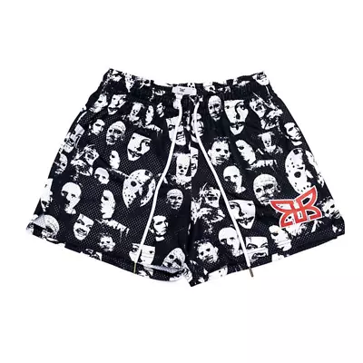 Unisex Ryoko Rain Black Horror Movie Shorts Mens Casual Mesh Sport Shorts M-3XL • $23.99