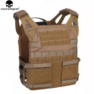 Emerson Tactical Jumpable Plate Carrier Combat Molle Vest JPC 2.0 Zip Body Armor • $122.09