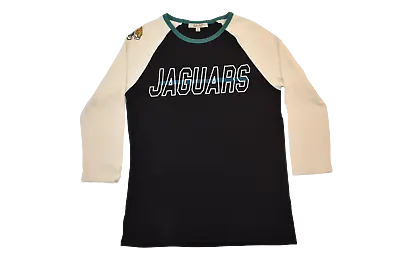 Junk Food Mens NFL Jacksonville Jaguars Vintage Raglan Shirt New XS-2XL • $6.99